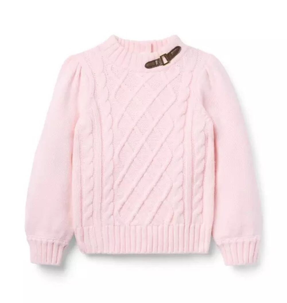 Janie and Jack Equestrian Cable Sweater Sz 2T